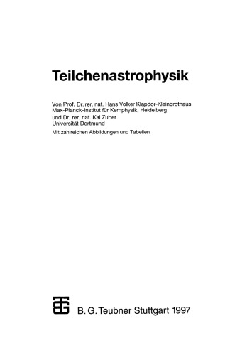 Teilchenastrophysik