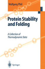 Protein Stability and Folding: A Collection of Thermodynamic Data