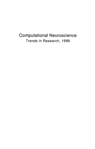 Computational Neuroscience: Trends in Research, 1998