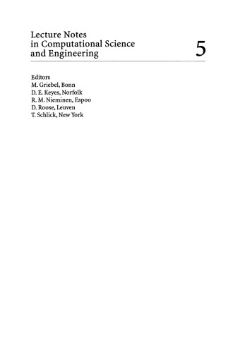 An Introduction to Recent Developments in Theory and Numerics for Conservation Laws: Proceedings of the International School on Theory and Numerics for Conservation Laws, Freiburg/Littenweiler, October 20–24, 1997