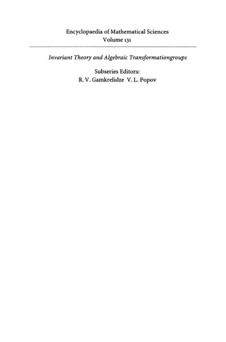 Algebraic Quotients. Torus Actions and Cohomology. The Adjoint Representation and the Adjoint Action