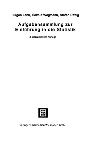 Aufgabensammlung zur Einführung in die Statistik