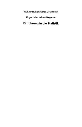 Einführung in die Statistik