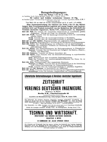 Untersuchungen über die Strömungsvorgänge im Steigrohr eines Druckluft-Wasserhebers. Untersuchungen an einer 10 t-Meßdose