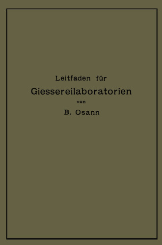 Leitfaden für Gießereilaboratorien