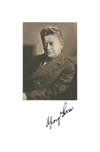 Hochspannungsforschung und Hochspannungspraxis: Georg Stern Direktor der AEG — Transformatorenfabrik zum 31. März 1931