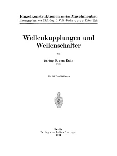 Wellenkupplungen und Wellenschalter