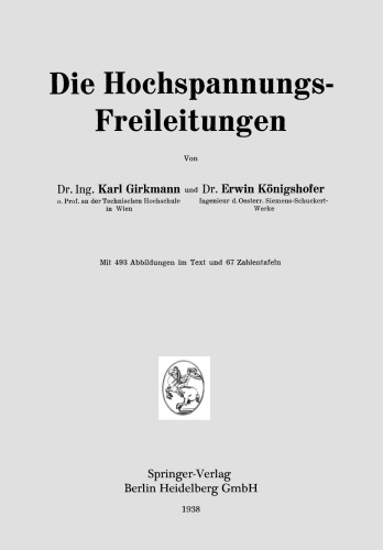 Die Hochspannungs-Freileitungen