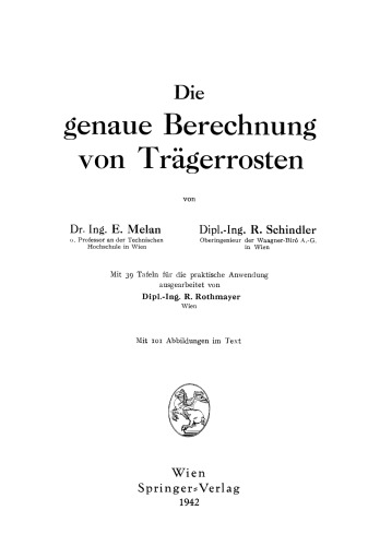 Die genaue Berechnung von Trägerrosten