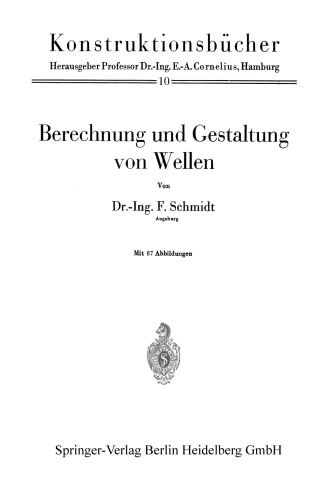 Berechnung und Gestaltung von Wellen