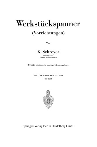 Werkstückspanner: Vorrichtungen