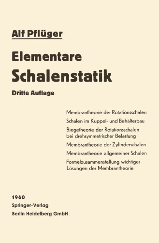 Elementare Schalenstatik