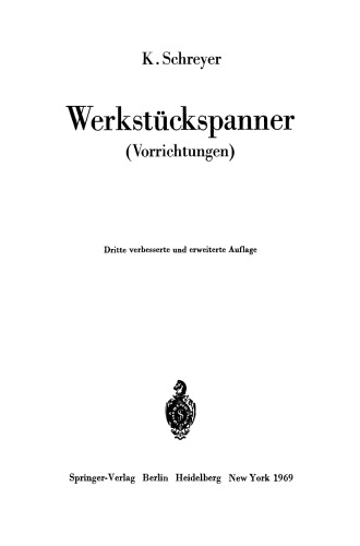 Werkstückspanner: (Vorrichtungen)