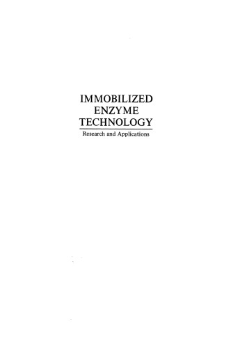 Immobilized Enzyme Technology: Research and Applications