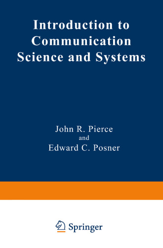 Introduction to Communication Science and Systems