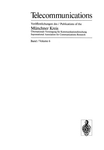 Kommunikation über Satelliten / Communication via Satellites: Vorträge des am 23./24. Oktober 1980 in München abgehaltenen Kongresses / Proceedings of a Congress Held in Munich, October 23/24, 1980