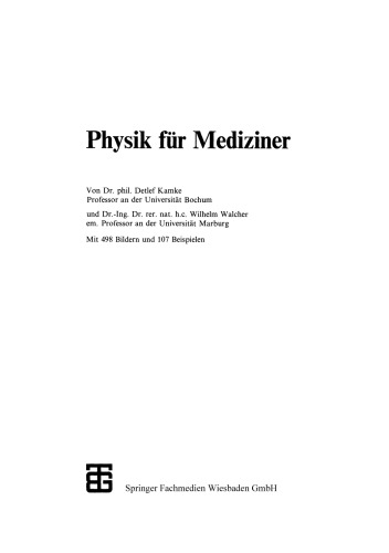 Physik für Mediziner