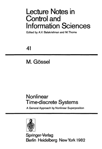 Nonlinear Time-discrete Systems: A General Approach by Nonlinear Superposition