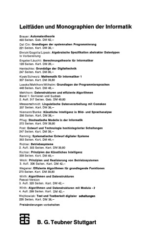 Mathematik für Informatiker 1