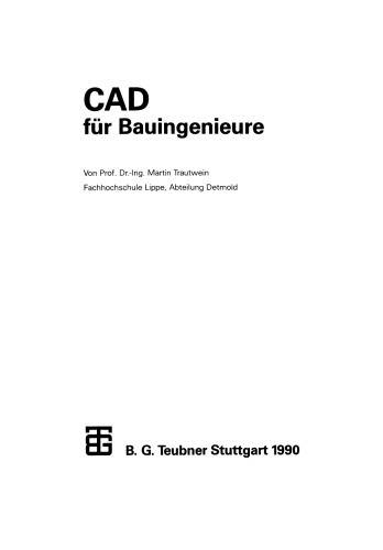 CAD für Bauingenieure