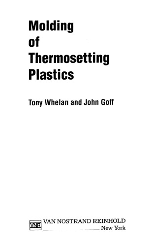 Molding of Thermosetting Plastics