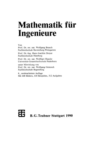 Mathematik für Ingenieure