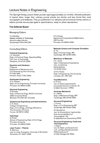 Engineering Optimization in Design Processes: Proceedings of the International Conference Karlsruhe Nuclear Research Center, Germany September 3–4, 1990