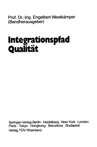 Integrationspfad Qualität