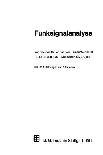 Funksignalanalyse