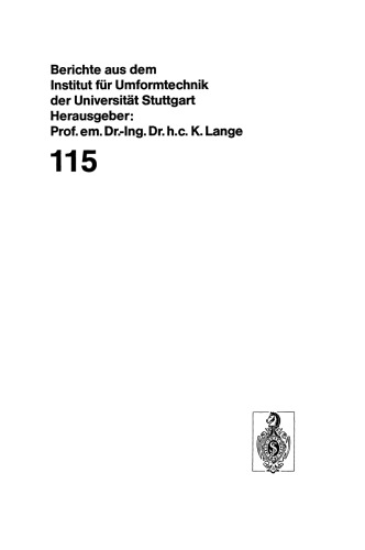 Verschleißminderung an Werkzeugen der Kaltmassivumformung durch Ionenstrahltechniken