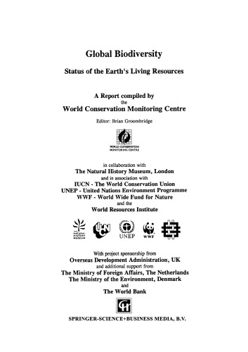 Global Biodiversity: Status of the Earth’s Living Resources