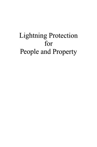 Lightning Protection for People and Property