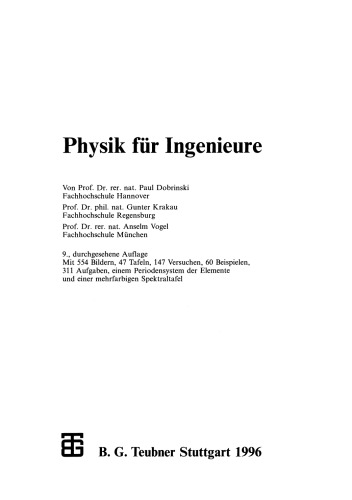 Physik für Ingenieure