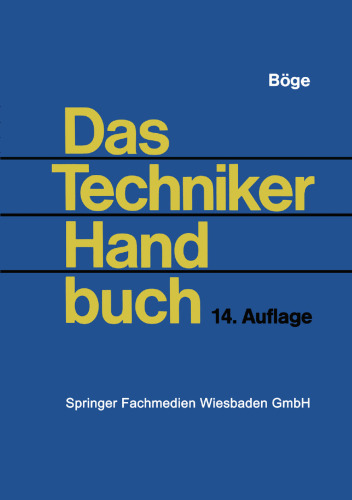 Das Techniker Handbuch