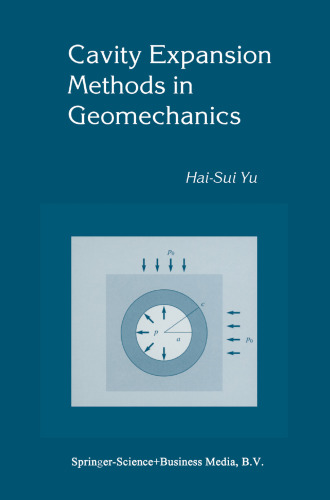 Cavity Expansion Methods in Geomechanics