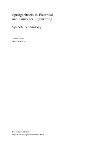 Automatic Speech Signal Analysis for Clinical Diagnosis and Assessment of Speech Disorders