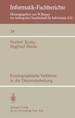 Kryptographische Verfahren in der Datenverarbeitung