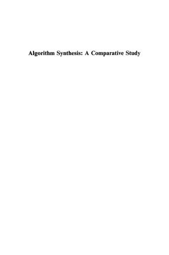 Algorithm Synthesis: A Comparative Study