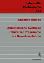 Automatische Synthese rekursiver Programme als Beweisverfahren