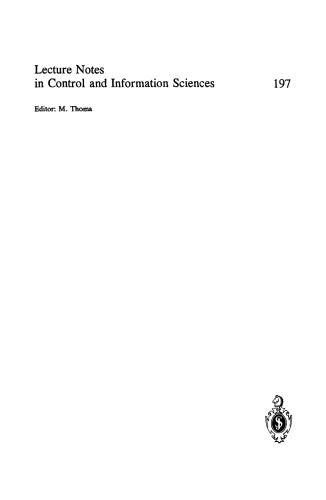 System Modelling and Optimization: Proceedings of the 16th IFIP-TC7 Conference, Compiègne, France — July 5–9, 1993