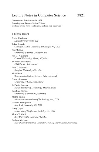 FSTTCS 2005: Foundations of Software Technology and Theoretical Computer Science: 25th International Conference, Hyderabad, India, December 15-18, 2005. Proceedings