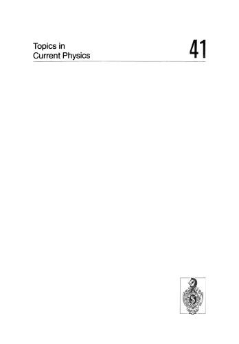 Structure and Dynamics of Surfaces I