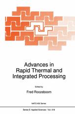 Advances in Rapid Thermal and Integrated Processing