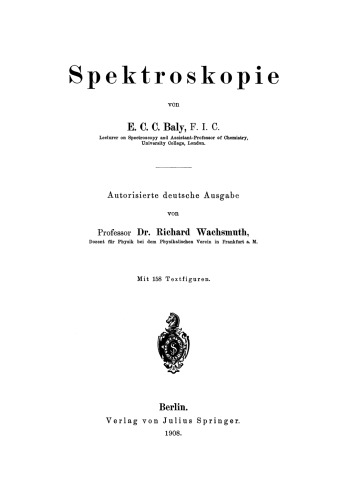 Spektroskopie