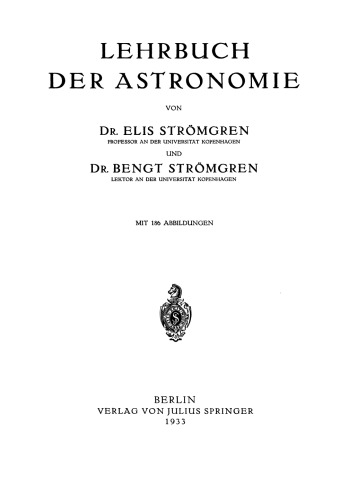 Lehrbuch der Astronomie