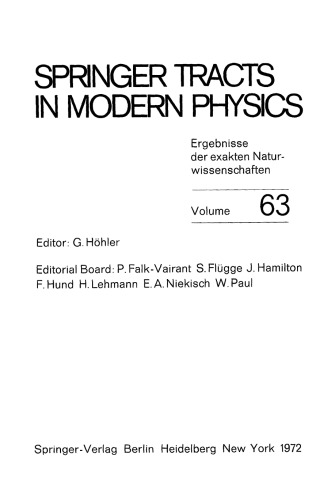 Photon-Hadron Interactions II: International Summer Institute in Theoretical Physics DESY, July 12–14, 1971