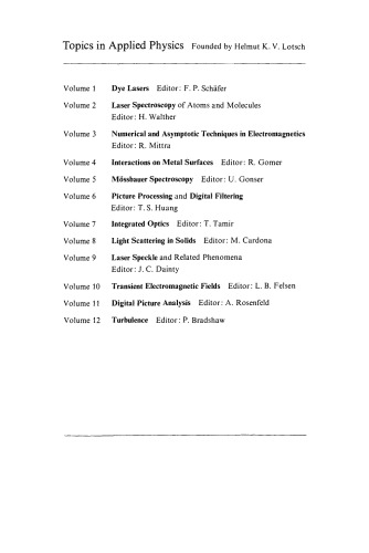 Laser Speckle and Related Phenomena