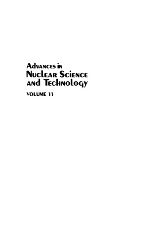 Advances in Nuclear Science and Technology: Volume 11