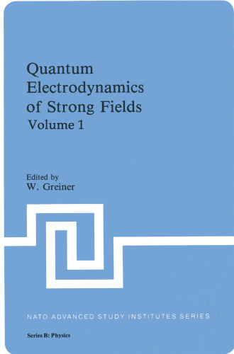 Quantum Electrodynamics of Strong Fields