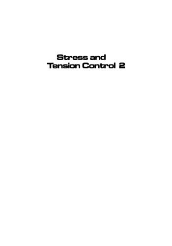 Stress and Tension Control 2